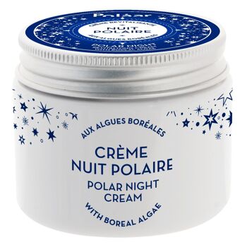 Crema rivitalizzante nella notte polare con alghe boreali