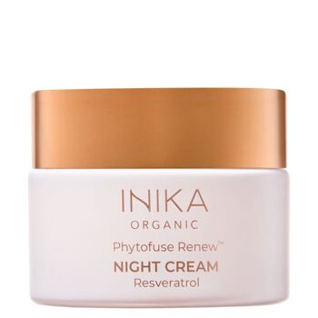 Inika Phytofuse rinnova la crema da notte biologica 50 ml