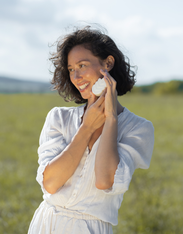 Detergente per il viso solido