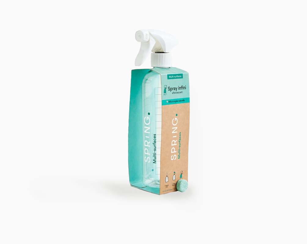 Spray detergente ricaricabile - Multisurfe