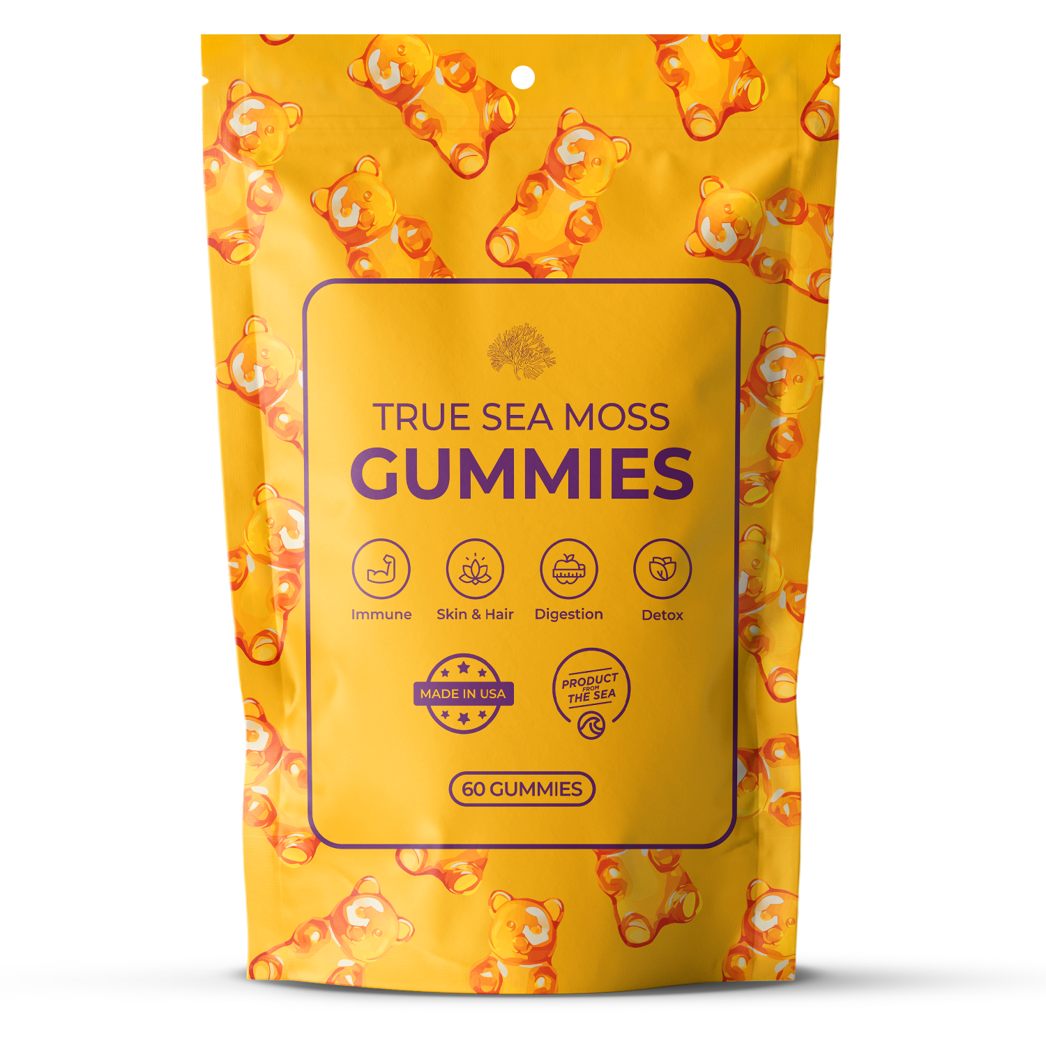 Gummies à la Mousse de Mer - True Sea Moss