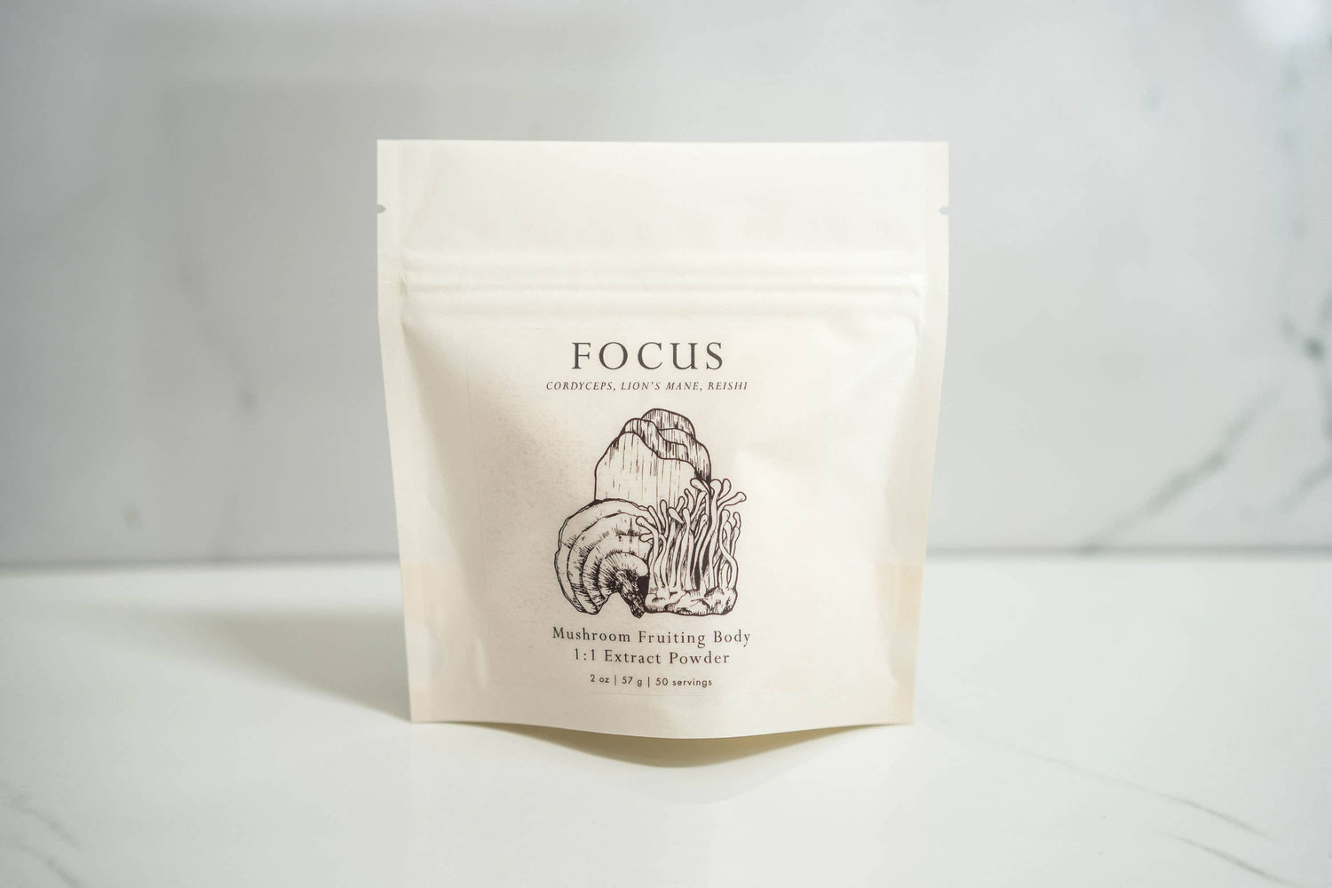 Focus Mushroom Powder: 2 once (vendita al dettaglio)