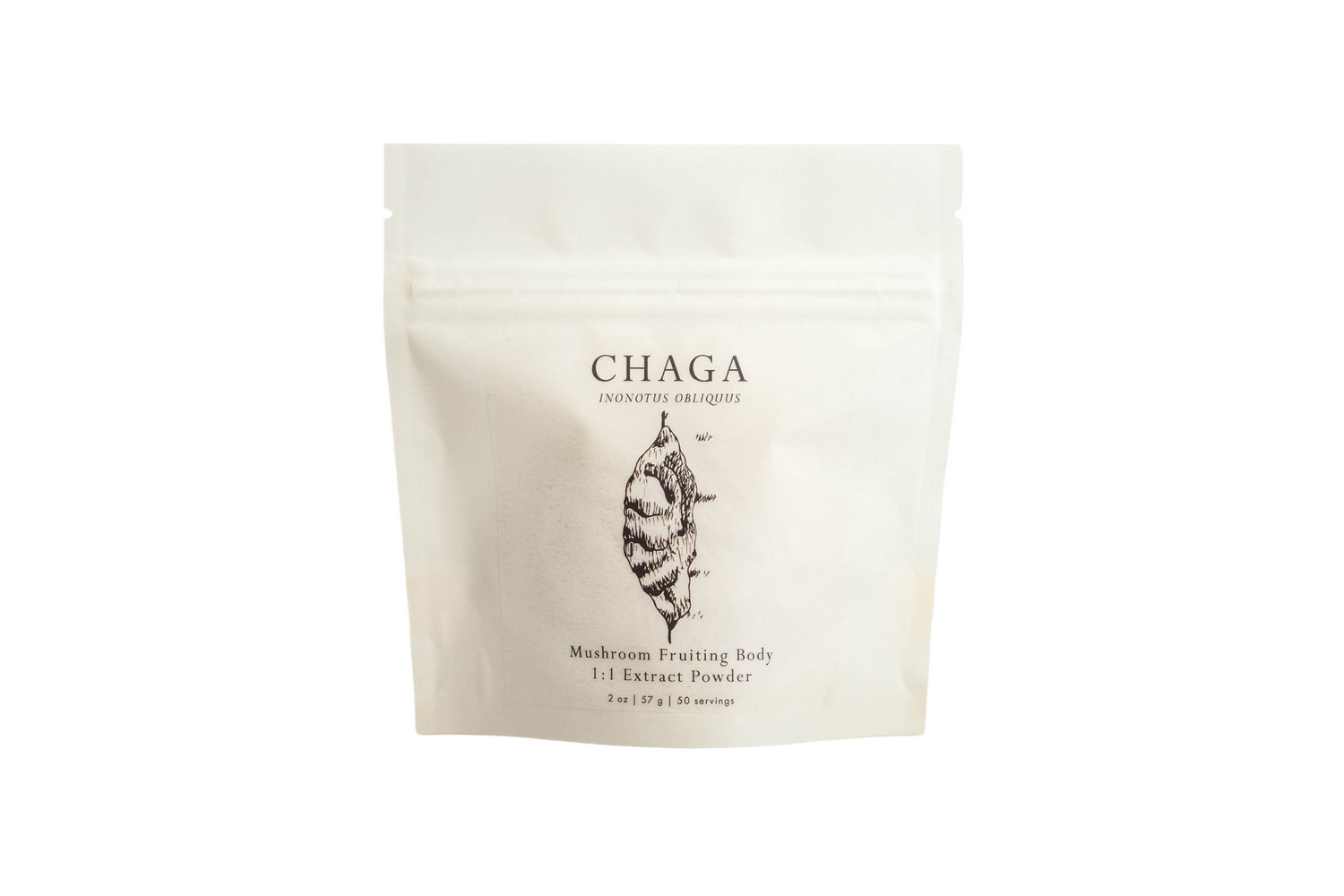 Poudre de Champignons Chaga Plantae & Fungi