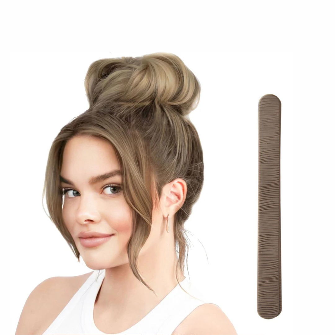 PONY- O BUN BARZ Light Brown Single - Bewell