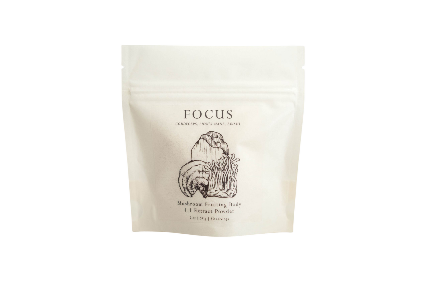 Focus Mushroom Powder: 2 once (vendita al dettaglio)